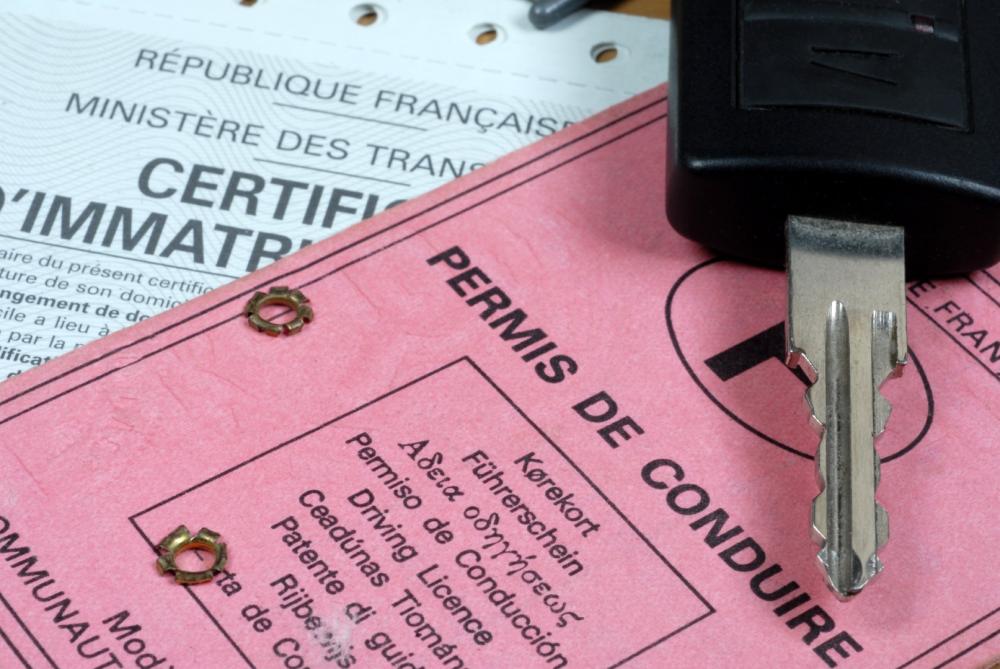 permis et clés